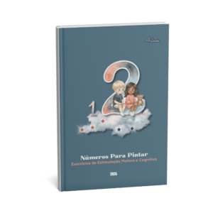 Capa do livro digital números para pintar.